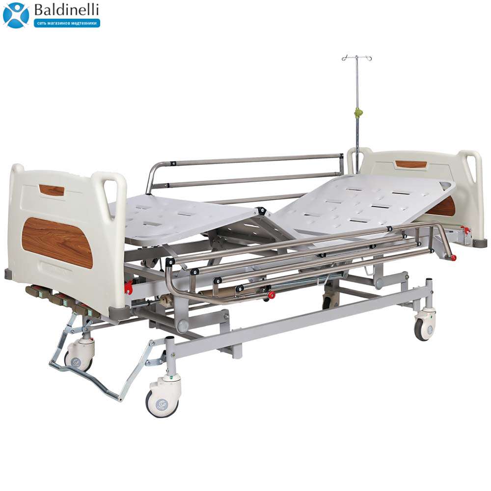 Медицинская кровать с регулировкой высоты (4 секции) OSD-9017