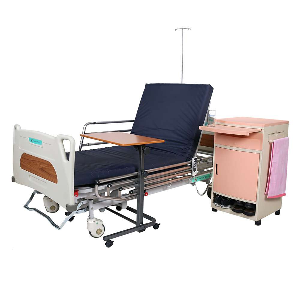 Медицинская кровать с регулировкой высоты (4 секции) OSD-9018