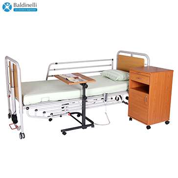 Функциональная кровать с усиленными поручнями (4 секции) OSD-9576