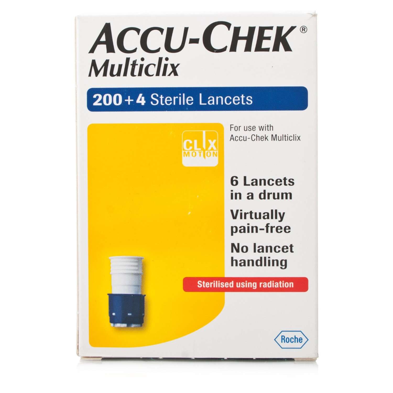 Ланцеты Accu-Chek Multiclix 200 + 4 штуки, ACL-1