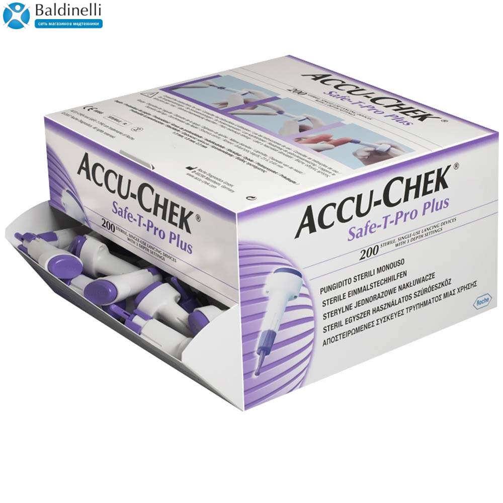 Ланцеты Accu-Chek Safe-T-Pro Plus, ACLS-1