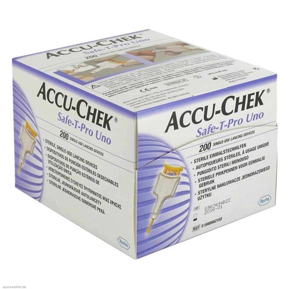 Ланцети Accu-Chek Safe-T-Pro Uno, ACLS-2