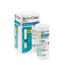Тест-полоски Accu-Chek Active 10 штук, ACT-1