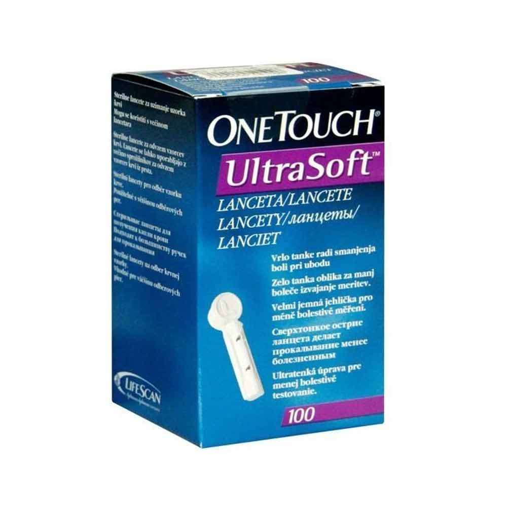 Ланцеты OneTouch Ultra Soft №100