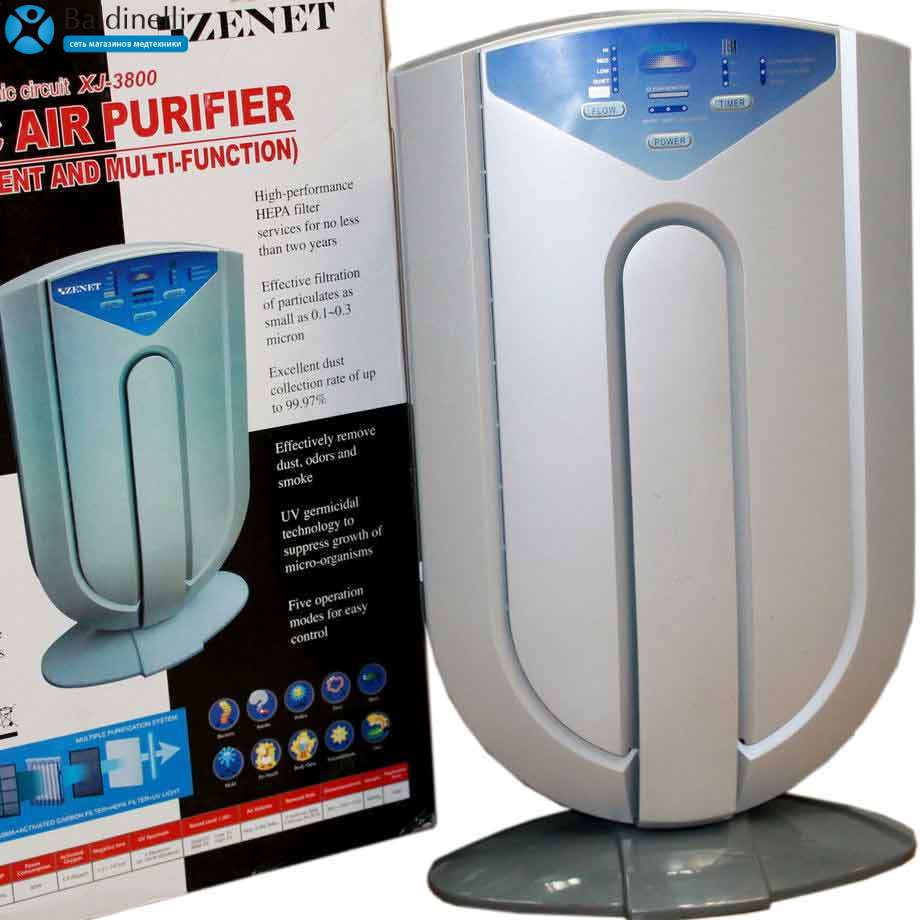 Ионизатор-очиститель воздуха ZENET XJ-3800