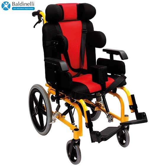 Механическая инвалидная коляска для детей с ДЦП Golfi-16с