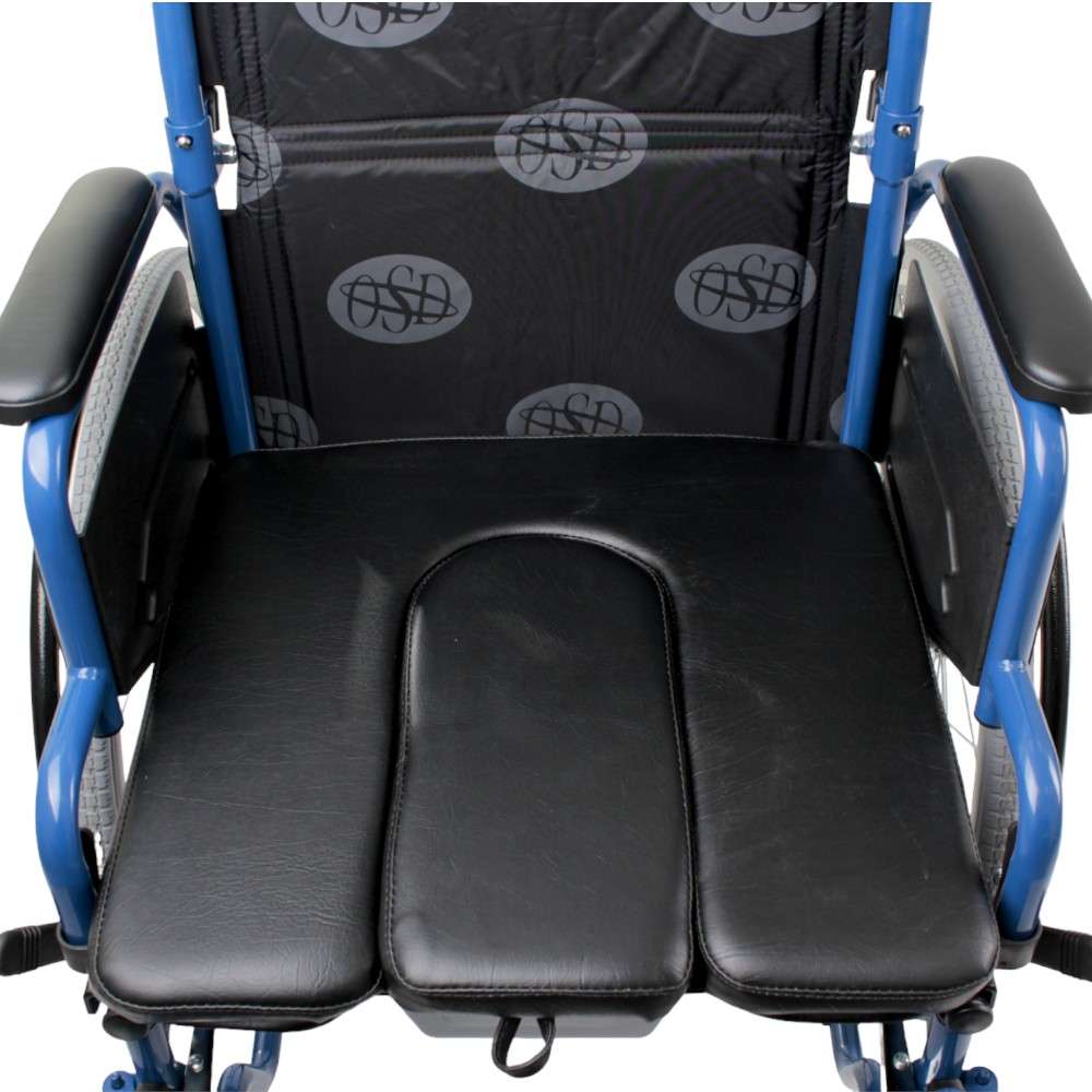 Складная инвалидная коляска с санитарным оснащением OSD-BST-45