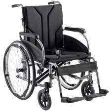 Легкая алюминиевая коляска со складной спинкой OSD-EL-BK-**