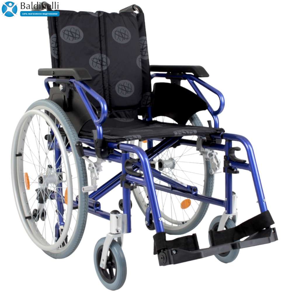 Алюмінієвий складаний інвалідний візок OSD-L3-**