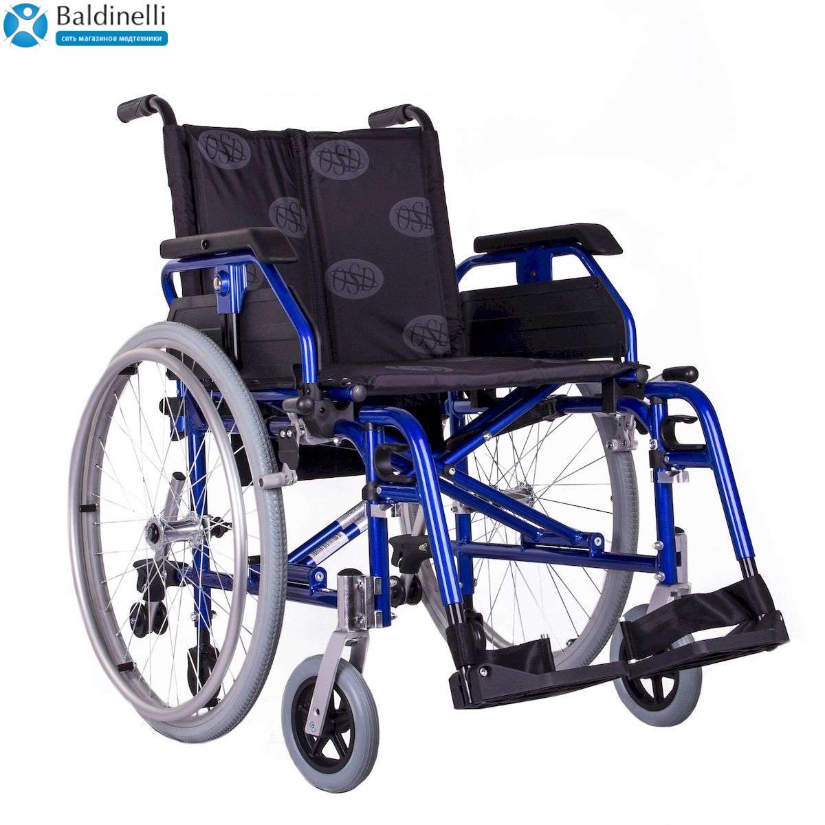 Легкая инвалидная коляска OSD Light 3 Blue