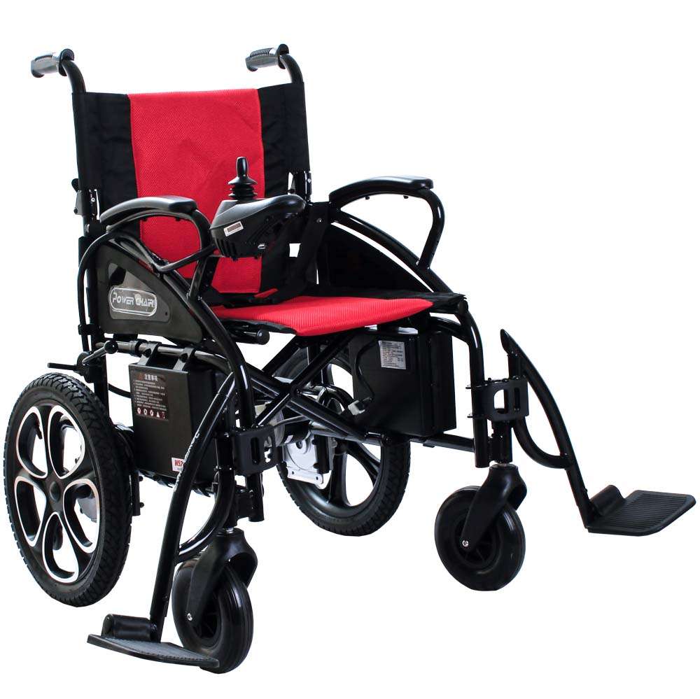Складаний інвалідний візок з електромотором OSD-LY5213