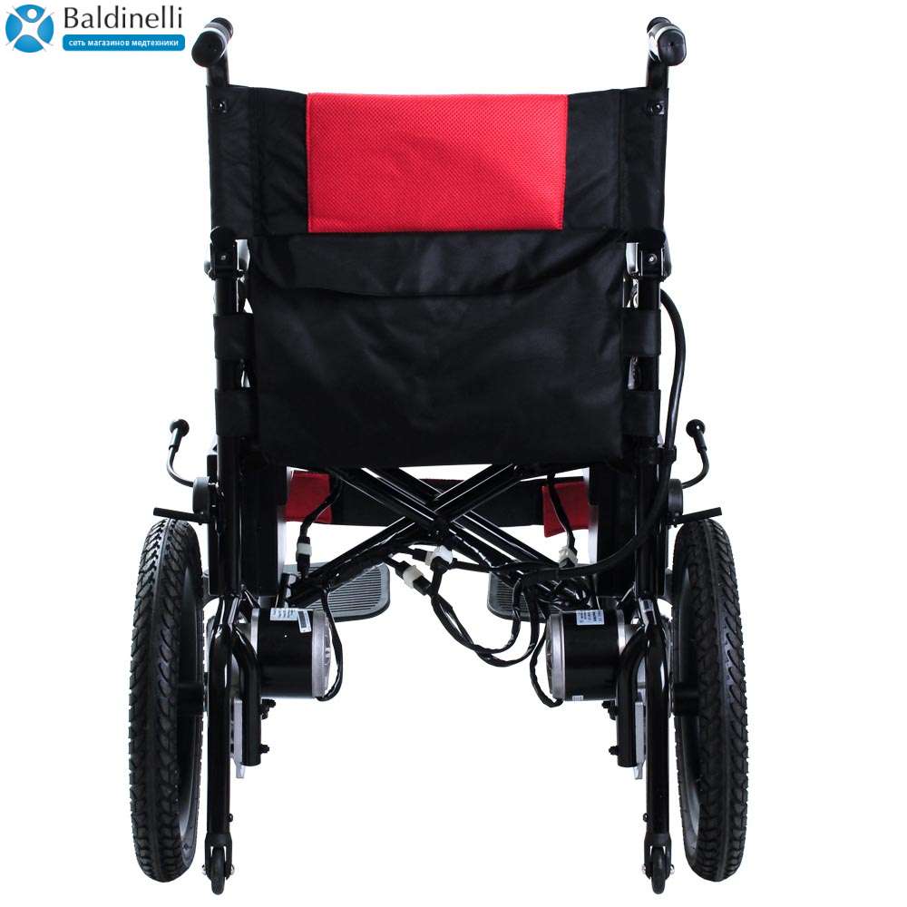 Складная инвалидная коляска с электромотором OSD-LY5213