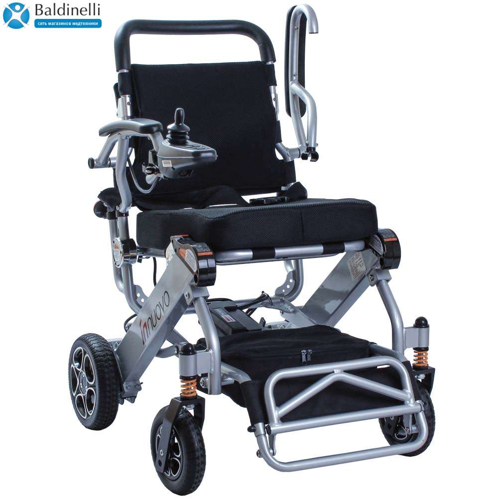 Складная инвалидная коляска с электромотором OSD-LY5513