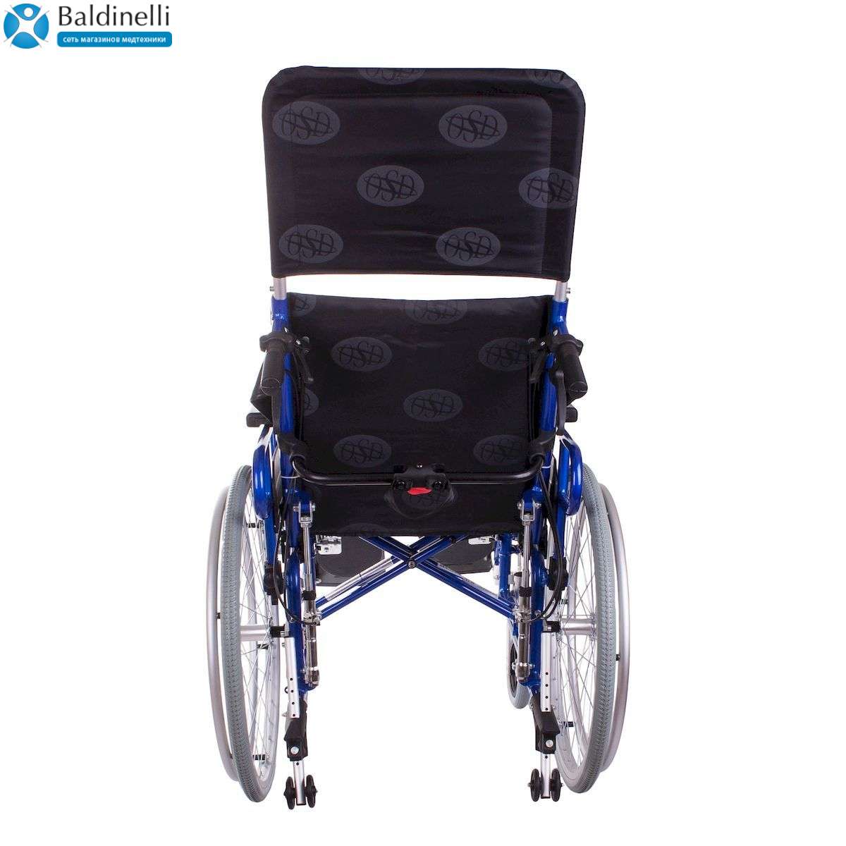 Многофункциональная инвалидная коляска OSD Recliner Modern Blue