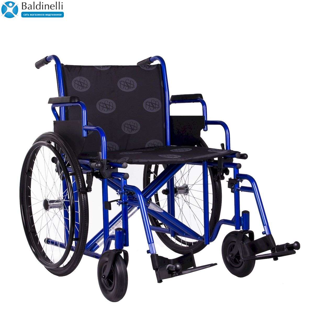 Усиленная инвалидная коляска OSD Millenium Heavy Duty 60CM