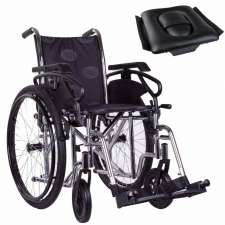 Стандартная инвалидная коляска OSD Millenium 3 Grey с санитарным оснащением
