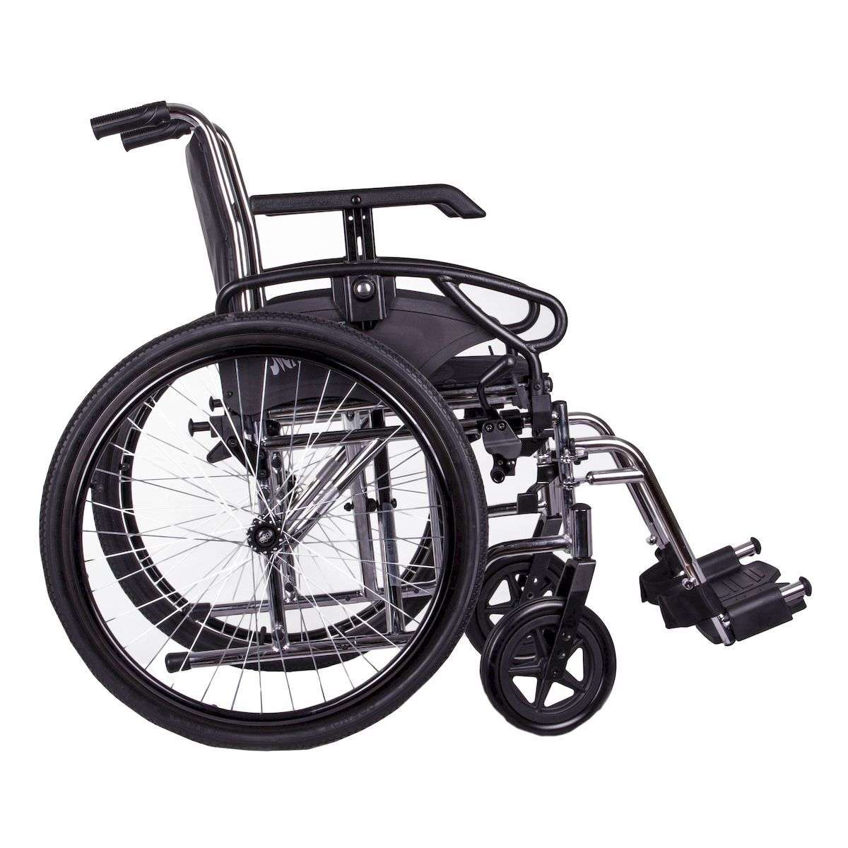 Стандартная инвалидная коляска с санитарным оснащением OSD Millenium 4 Grey OSD-STC4-**+OSD-STD-WC