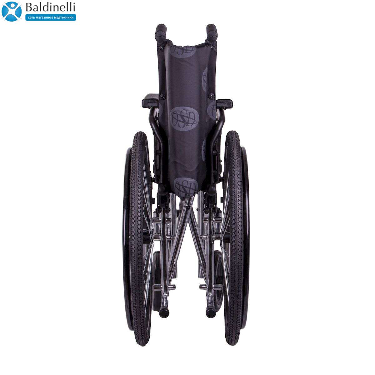 Стандартний інвалідний візок із санітарним оснащенням OSD Millenium 4 Grey OSD-STC4-**+OSD-STD-WC