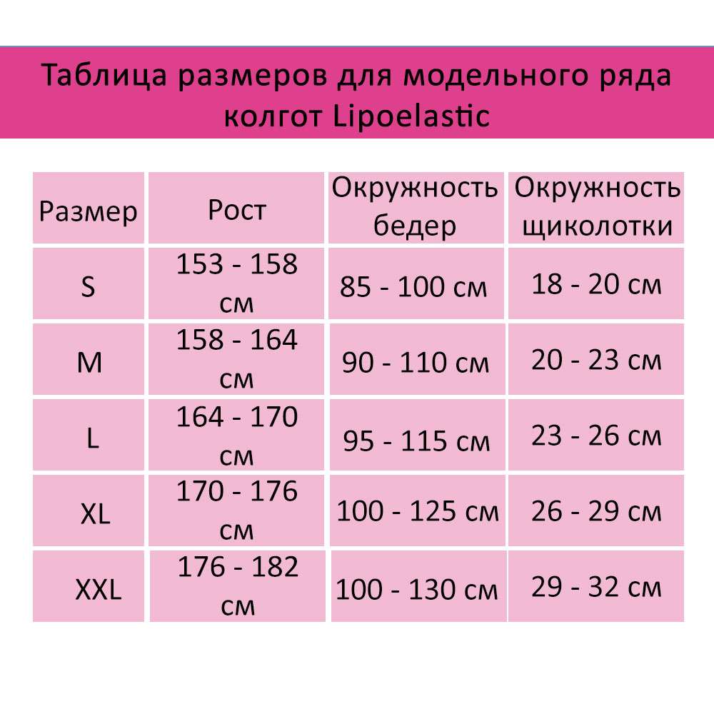 Колготы компрессионные 140 Den, 1 класс компрессии (18-21 мм рт.ст.)