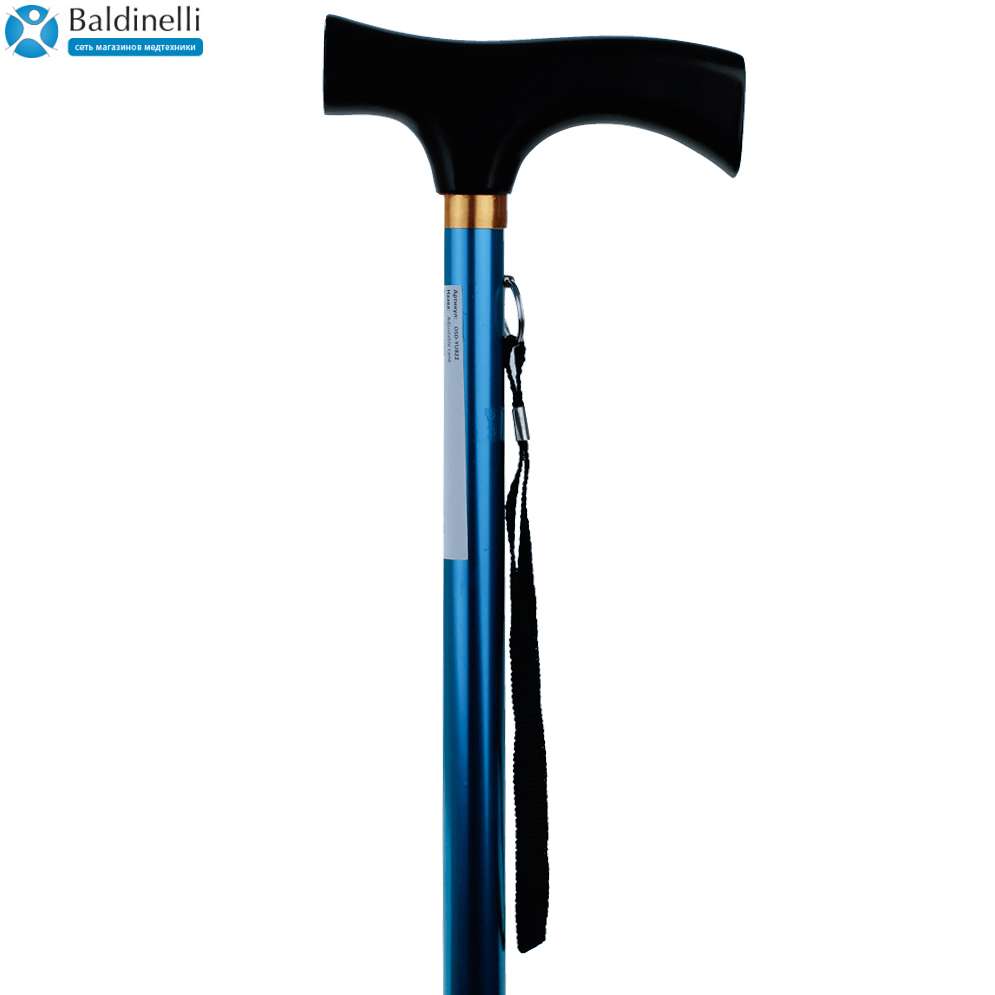 Т-образная алюминиевая трость (голубая) OSD-BL560206
