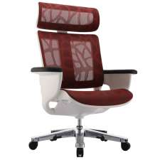 Кресло-реклайнер для офиса и дома, Nuvem Red Mesh