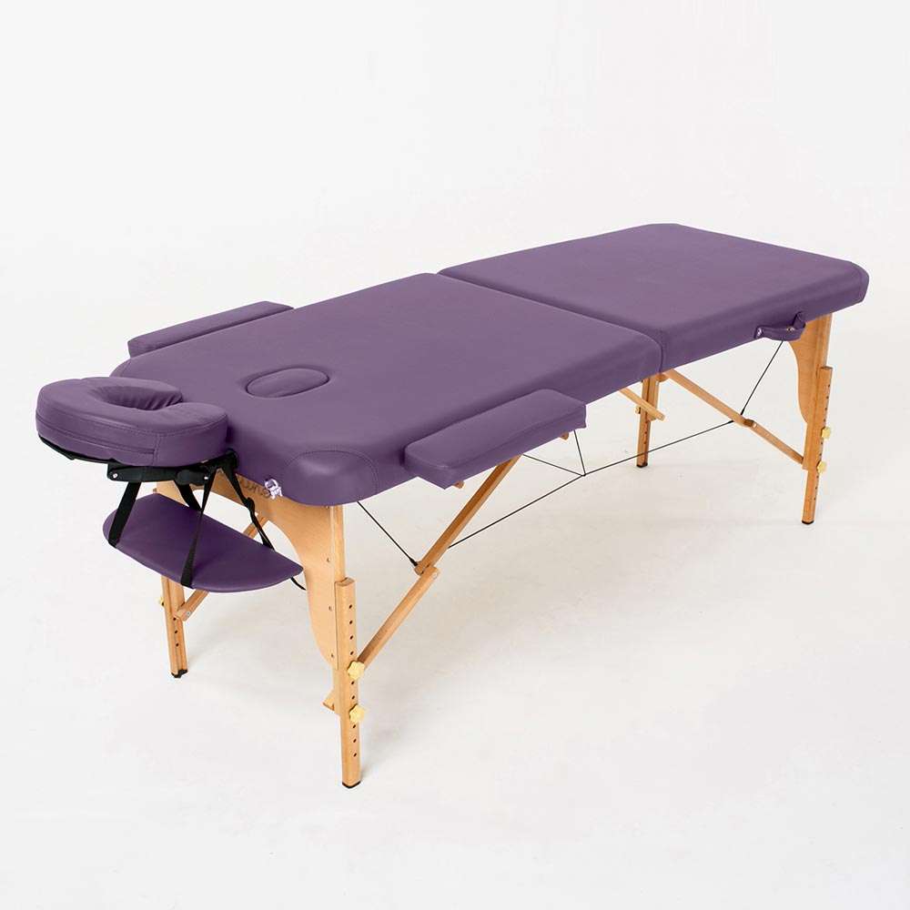Складной 2-х секционный массажный стол RelaxLine Bali, 50110