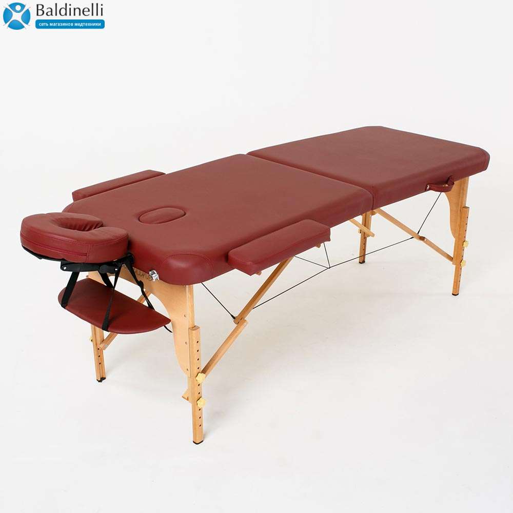 Складной 2-х секционный массажный стол RelaxLine Bali, 50111