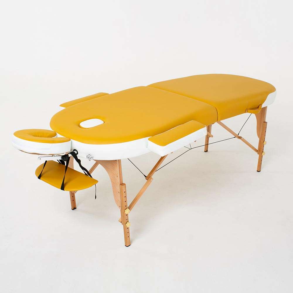 Складной 2-х секционный массажный стол RelaxLine Sahara, 50117
