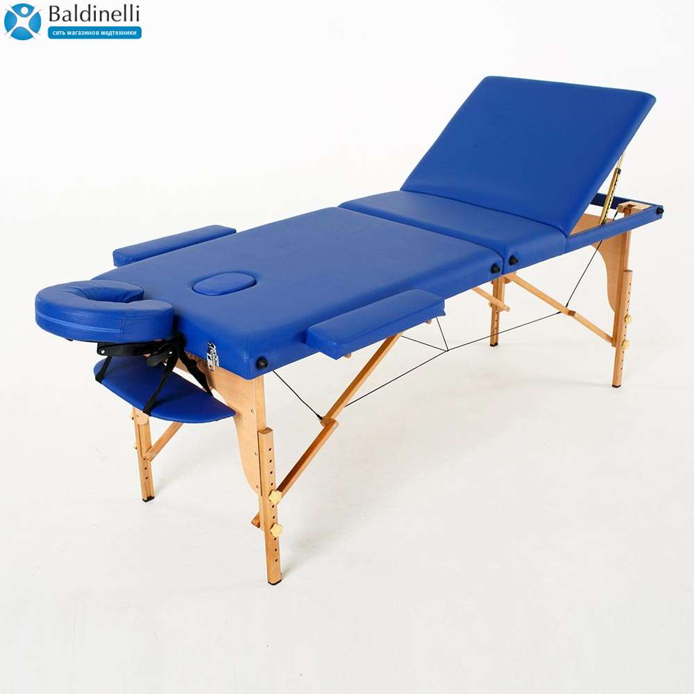 Складаний 3-х секційний масажний стіл «RelaxLine» Barbados, 50126