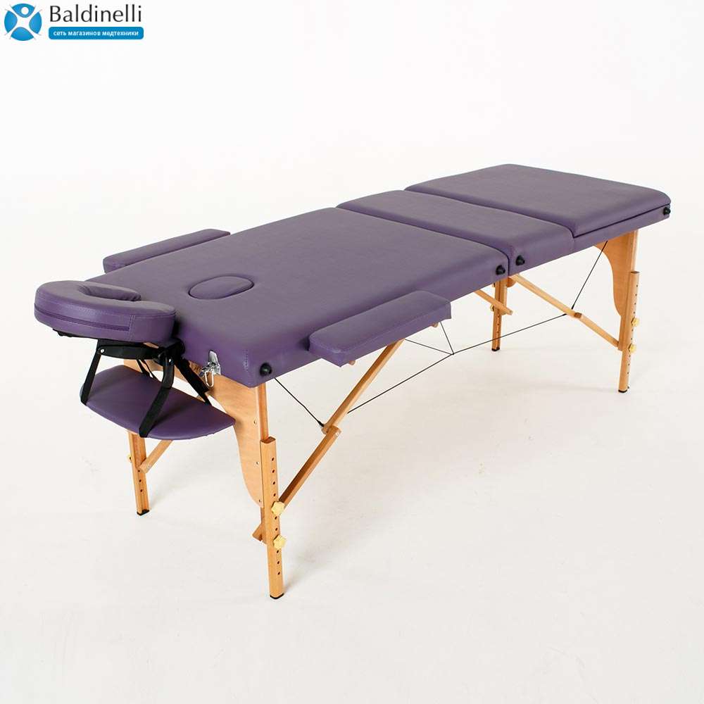 Складаний 3-х секційний масажний стіл «RelaxLine» Barbados, 50127