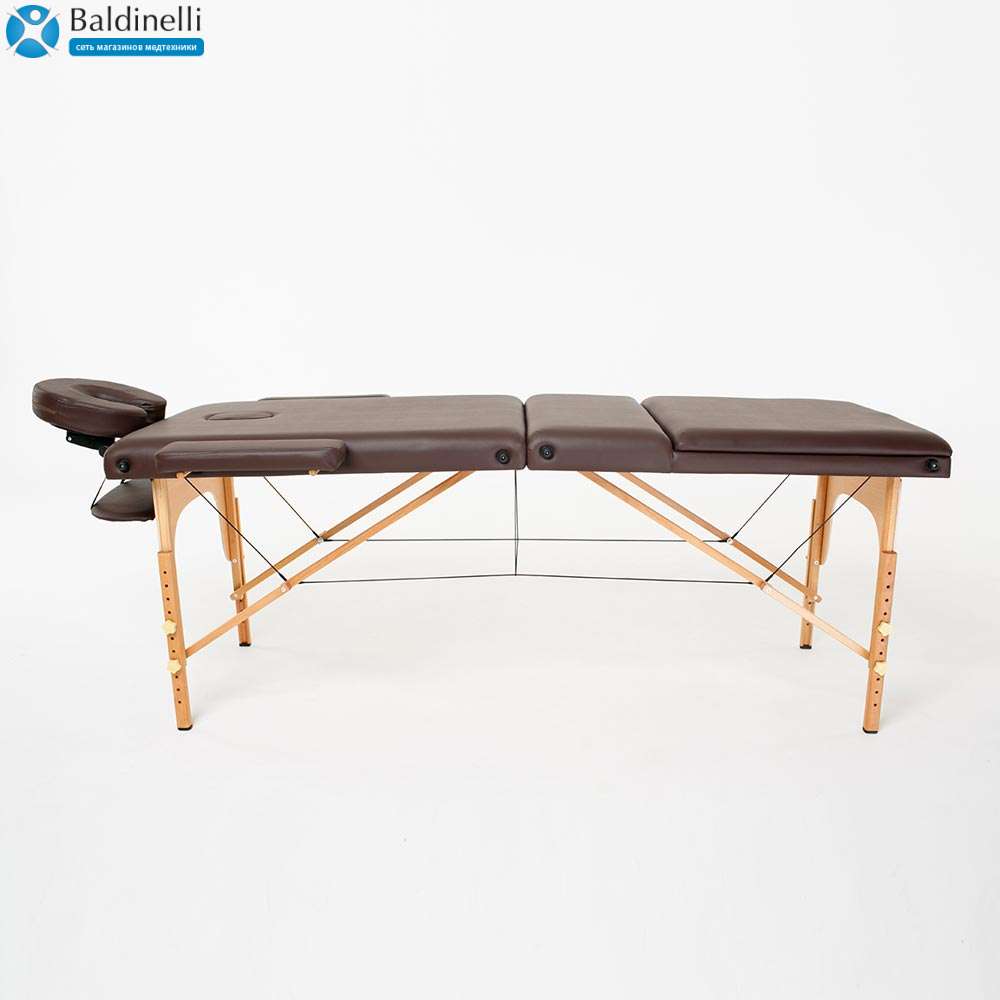 Складной 3-х секционный массажный стол RelaxLine Barbados, 50129