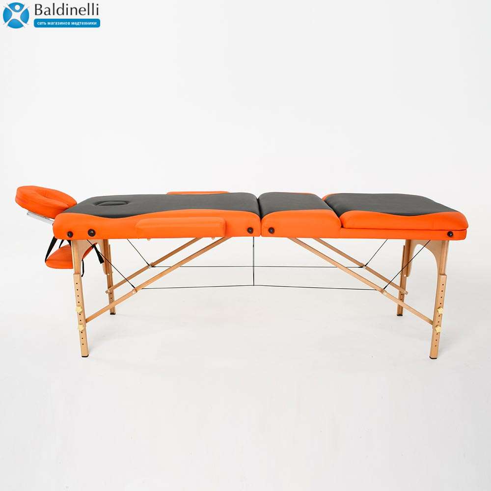 Складной 3-х секционный массажный стол RelaxLine Titan, 50136
