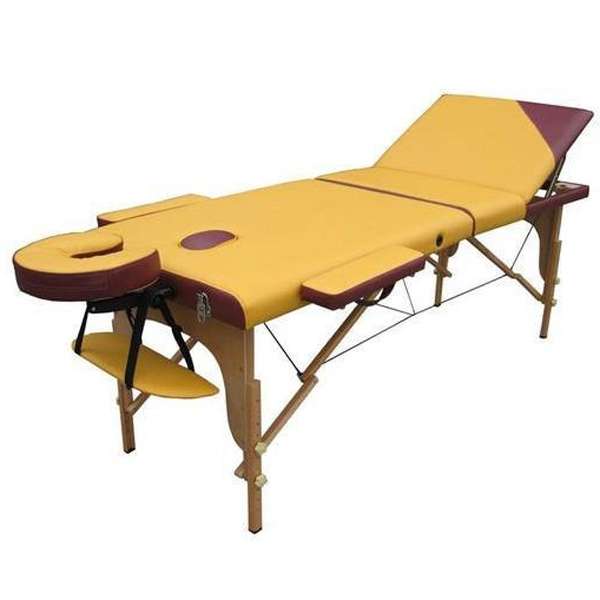 Складаний 3-х секційний масажний стіл «Us Medica», Sakura