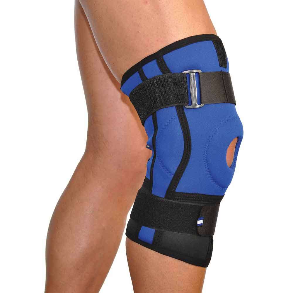 Бандаж коленного сустава неопреновый с двумя шарнирными ребрами жесткости (размер: 1-4) 4022-1