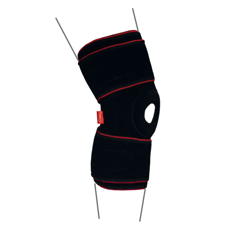 Бандаж на колінний суглоб з шарнірами R6302