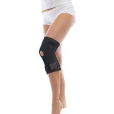 Бандаж колінного суглоба з ребрами жорсткості неопреновий «Tiana» 511
