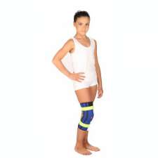 Бандаж на коленный сустав с металлическими шарнирами Тривес детский T-8532