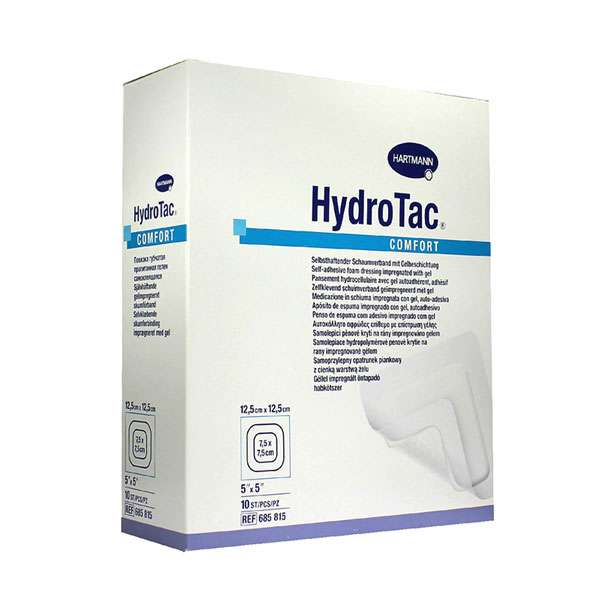 Губчатая повязка на рану HydroTac Comfort 12,5х12,5 см