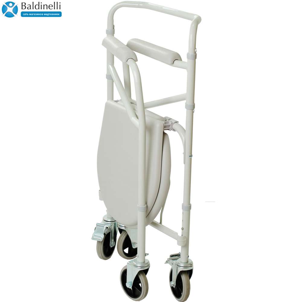 Складаний стілець-туалет на колесах OSD-2110JW