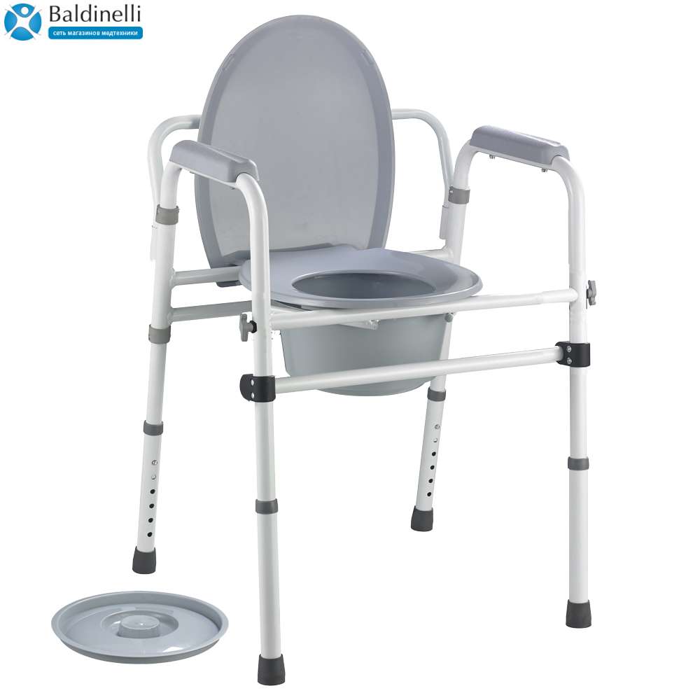 Складной разборной стул-туалет из алюминия OSD-2110QA