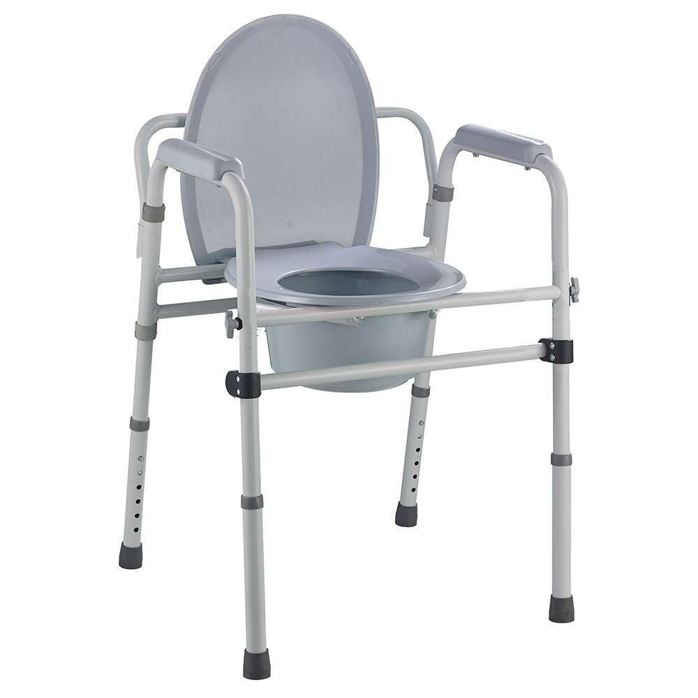 Уцінка: Складаний розбірний стілець-туалет зі сталі OSD-2110Q