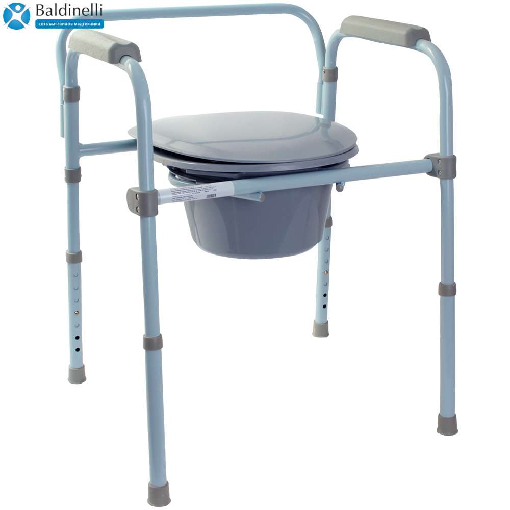 Складаний сталевий стілець-туалет OSD-2120C