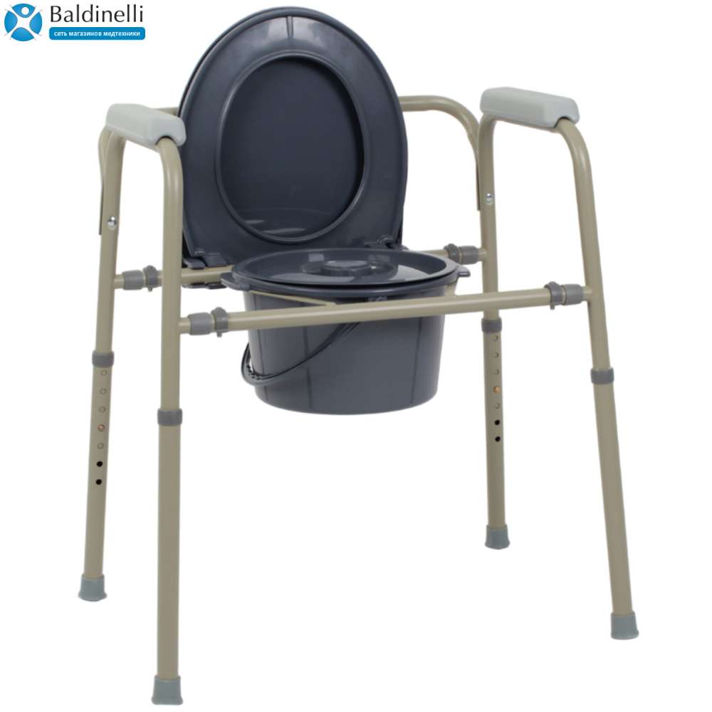 Стальной разборной стул-туалет OSD-BL710112