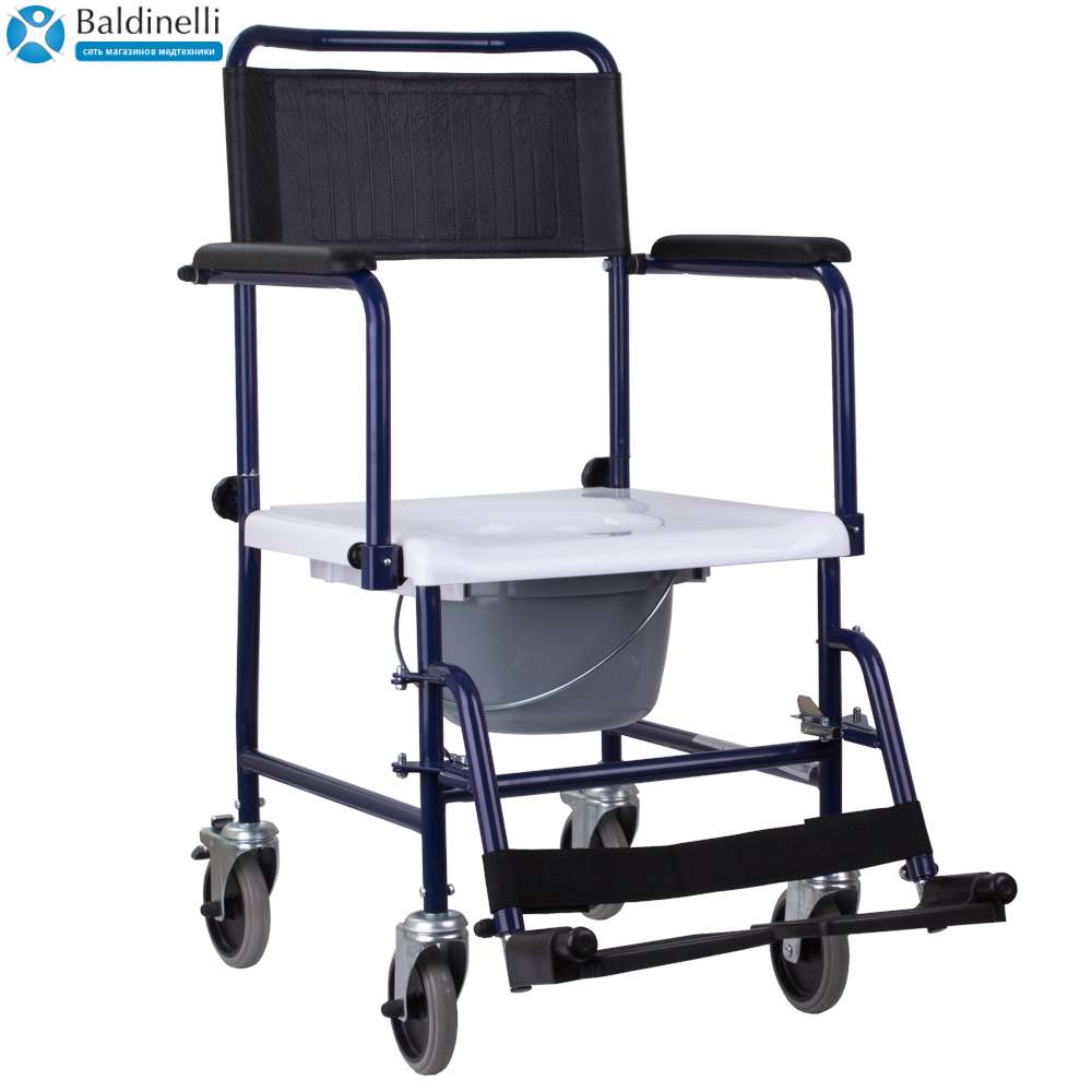 Кресло-каталка с санитарным оснащением OSD-MOD-JBS367A