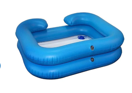 надувная ванночка для мытья головы