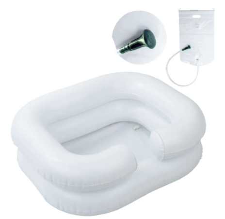 ванночка для мытья головы с резервуаром и лейкой